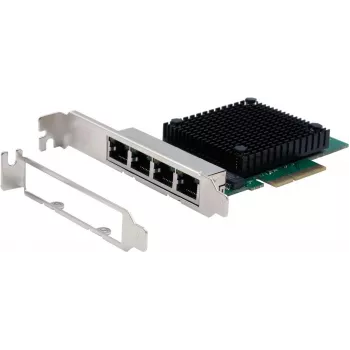 Placa de rede Exsys EX-60114 4 portas PCIe 2,5 Gigabit