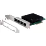 Placa de rede Exsys EX-60114 4 portas PCIe 2,5 Gigabit