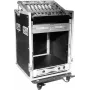 Flightcase Roadinger 30110001 contraplacado preto 29,9 kg