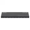 Splitter HDMI Manhattan 4K@60Hz 8 portas com downscaling, distribui um sinal de entrada HDMI para oito saídas HDMI (1x8), 18G, interruptor EDID para downscaling, preto