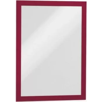 Moldura magnética Durable DURAFRAME A4 Vermelha