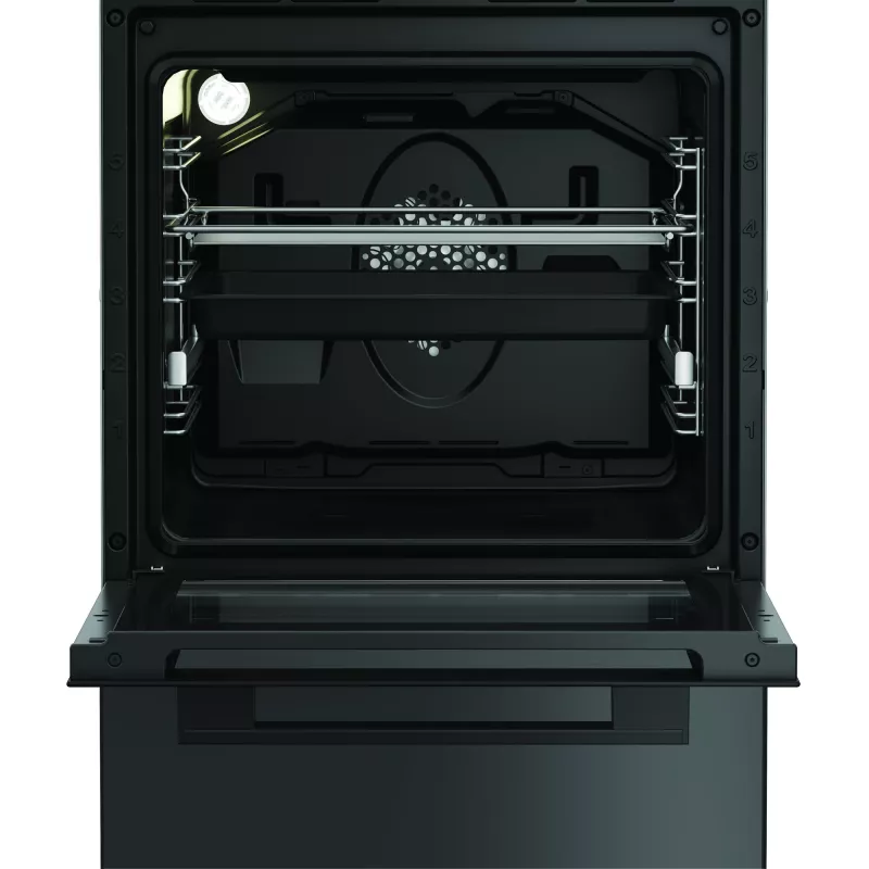 Fogão Whirlpool | W5G8LMSWTA | Tipo de placa gás | Tipo de forno elétrico | Antracite | Largura 50 cm | Profundidade 60 cm | 60 L