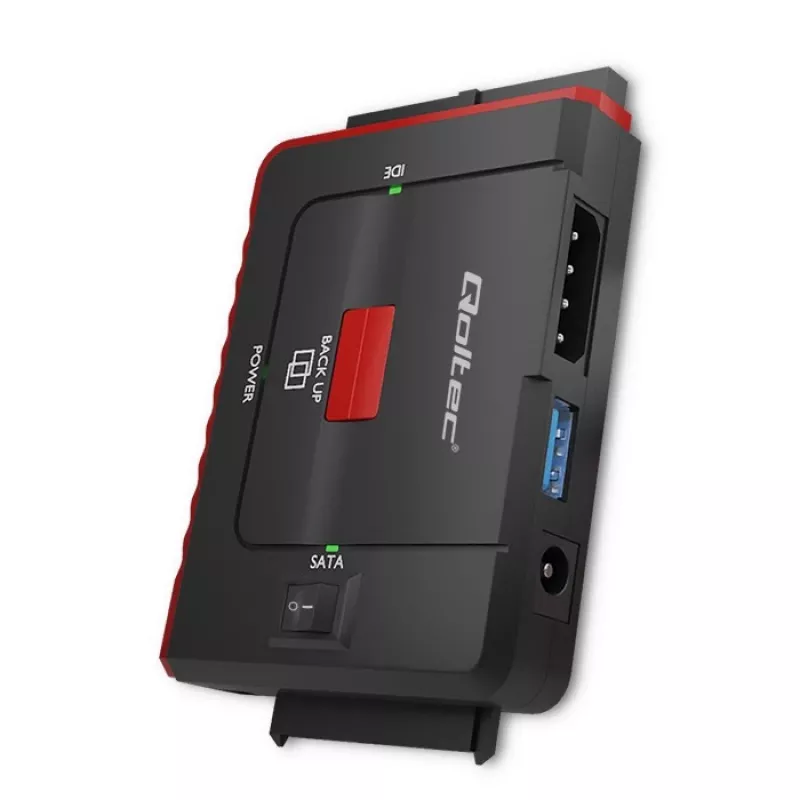 Adaptador USB 3.0 para IDE SATA III QOLTEC 50645
