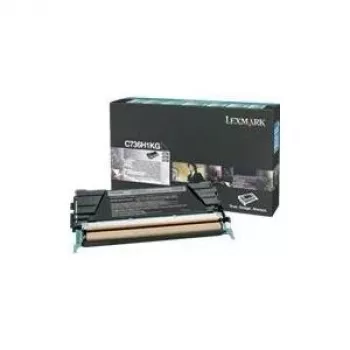 Lexmark C736H1KG - Toner preto - para C736dn 736dtn 736N; X736de 738de 738dte