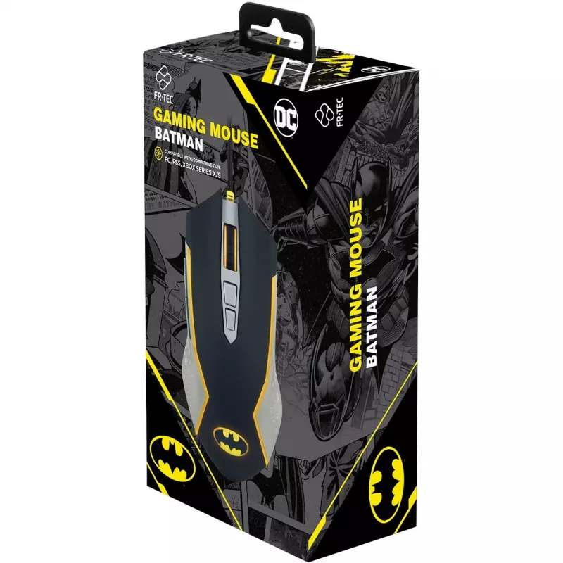 Rato gaming Blade DC Batman com fio PC – rato