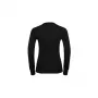 T-shirt Odlo BL TOP decote redondo manga comprida ACTIVE WARM ECO mulher, tamanho S, preto