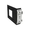 Axis F8002 (TF9903) 02361-001 clip para calha DIN, para interior, preto, para AXIS F41 Main Unit