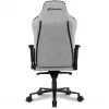 Cadeira gaming Sharkoon SKILLER SGS40 tecido assento acolchoado encosto cinzento