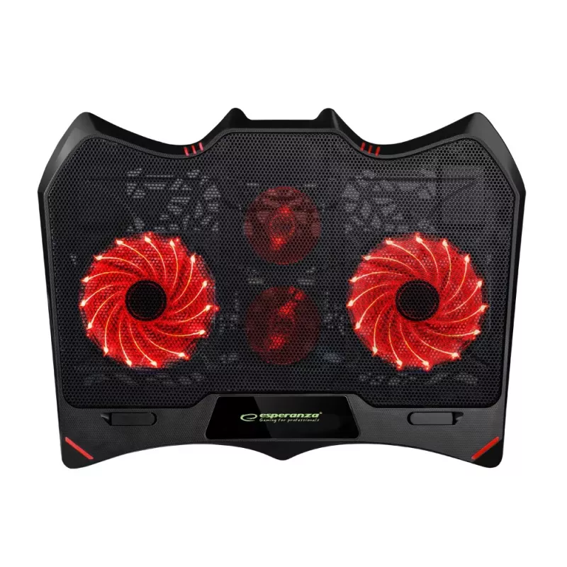 Esperanza EGC102 Buran base de arrefecimento gaming para portátil, 2000 rpm, preta