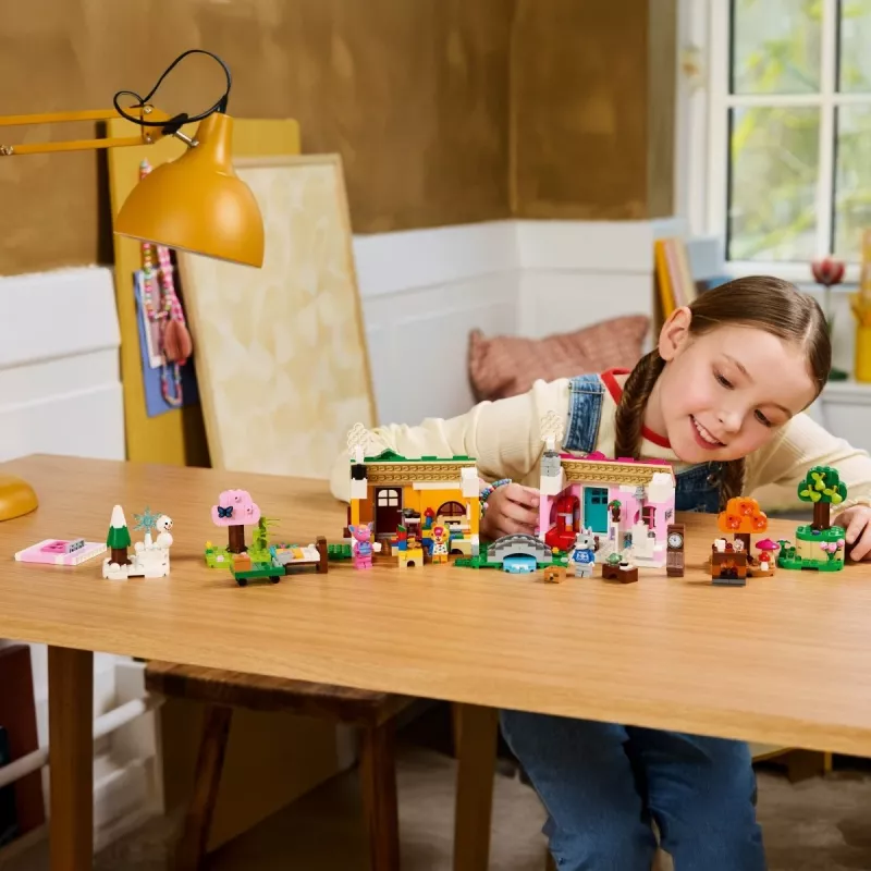Brinquedo de construção LEGO 77057 Animal Crossing Casas Criativas Estações Cheias de Diversão conjunto