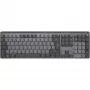 Logitech Master Series MX Mechanical - teclado - retroiluminado - sem fios - Bluetooth LE - QWERTY - nórdico (dinamarquês/finlandês/norueguês/sueco)