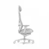 Cadeira gaming Fractal Design FD-CH-RE1F-02 Cadeira gaming para PC assento acolchoado branco