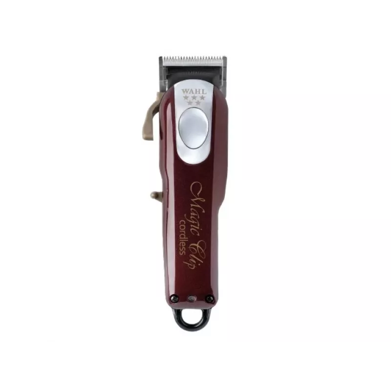 Máquina de cortar cabelo Wahl Cordless Magic Clip Burgundy 0,8–2,5 mm