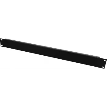Painel frontal de rack Omnitronic Z-19U aço preto 1U