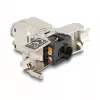 Acoplador de cabo de rede DeLOCK 88198 LSA para LSA Cat.6A STP 31,6 mm aço inoxidável