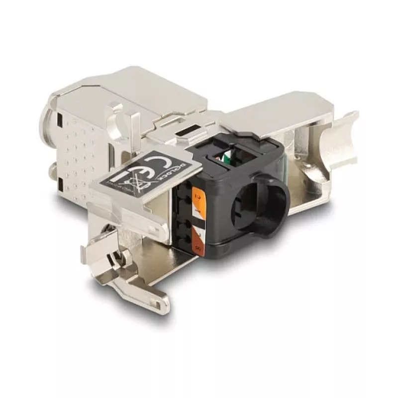 Acoplador de cabo de rede DeLOCK 88198 LSA para LSA Cat.6A STP 31,6 mm aço inoxidável
