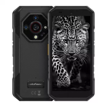 Smartphone UleFone Armor X32 6,1 polegadas 6 GB RAM 128 GB de armazenamento Future Black, classe de eficiência energética B