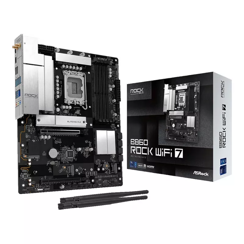 Placa-mãe ASRock B860 Rock WiFi 7 ATX