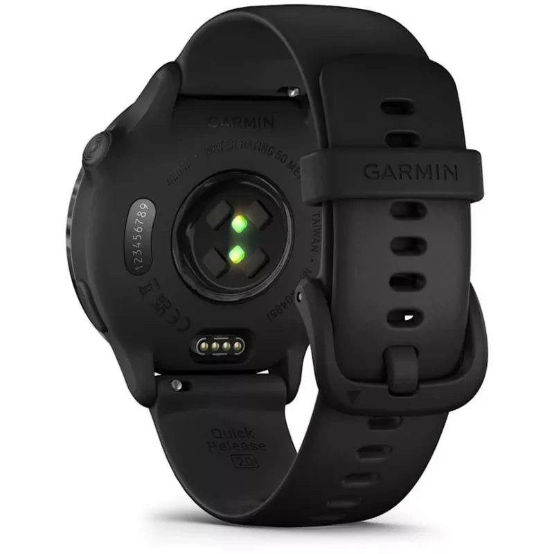 Garmin vívoactive 6 3,05 cm (1,2) AMOLED 42 mm Digital 390 x 390 píxeis Ecrã tátil preto Wi-Fi GPS (satélite)