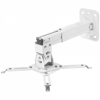 Suporte de teto/parede para projetor ONKRON K3A — branco, carga máx. 10 kg, 130×390×102 mm
