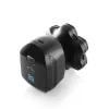 Máquina de cortar cabelo ETA Jason 534390000 preta ? máquina de cortar cabelo rotativa de 7 lâminas, Li-Ion recarregável, lavável, 60 min. de autonomia