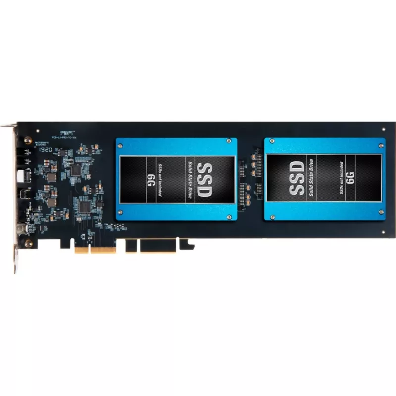 Sonnet Fusion Dual placa RAID PCIe para SSD de 2,5 polegadas, FUS-SSD-2RAID-E