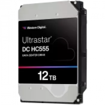 Disco HDD servidor WD Ultrastar DC HC555 12TB 512e SE, 3.5, 512MB, 7200 RPM, SATA, NP3, SKU: 0B48720