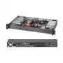 Caixa de computador Supermicro SC504-203B Mini Tower preta
