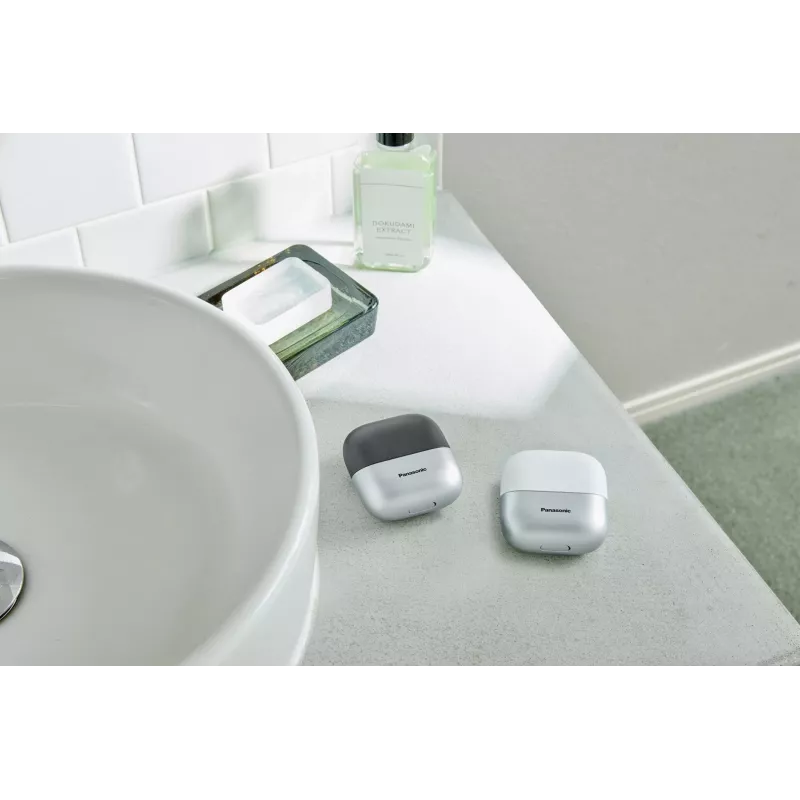 Máquina de barbear Panasonic ES-CM3BKS503 homem de lâminas preta, prateada