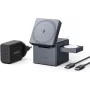 Carregador móvel Anker Y1811G11 Interior AC USB Carregamento rápido preto