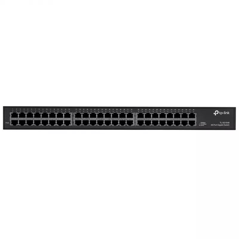 TP-Link TL-SG1048 não gerido Gigabit Ethernet (10/100/1000) 1U preto