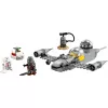 LEGO Star Wars Conjunto 75410 Modelo N-1 Starfighter com 92 peças, minifiguras Mando e Grogu