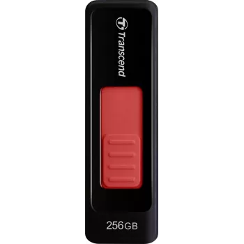 Pen USB Transcend JetFlash 760 256 GB USB Type-A 3.2 Gen 1 (3.1 Gen 1) preto - vermelho (TS256GJF760)
