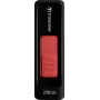 Pen USB Transcend JetFlash 760 256 GB USB Type-A 3.2 Gen 1 (3.1 Gen 1) preto - vermelho (TS256GJF760)