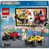 LEGO CITY 60458 Pizza vs. carro de bombeiros