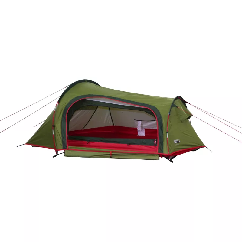 High Peak Sparrow LW tenda de cúpula 2 pessoas verde, vermelho