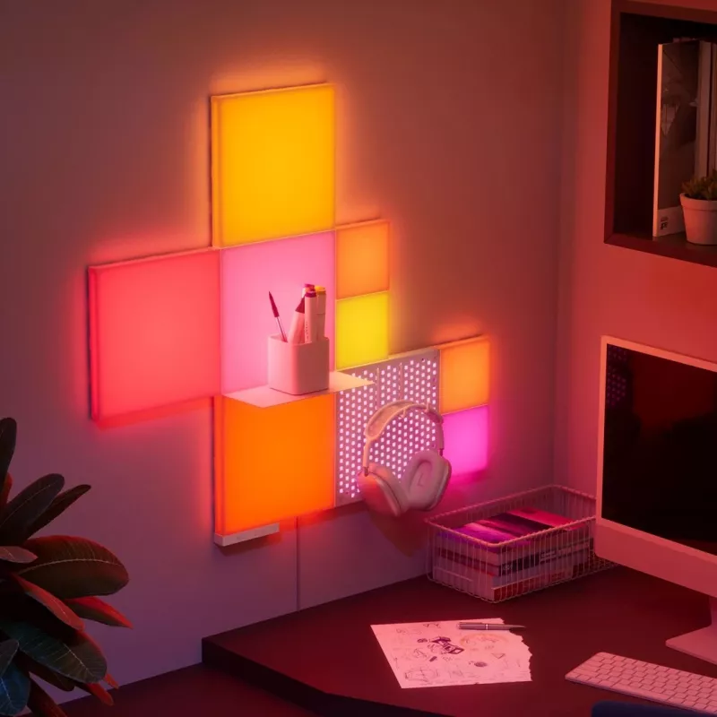 Painel LED Nanoleaf N8100K02-10CB quadrado