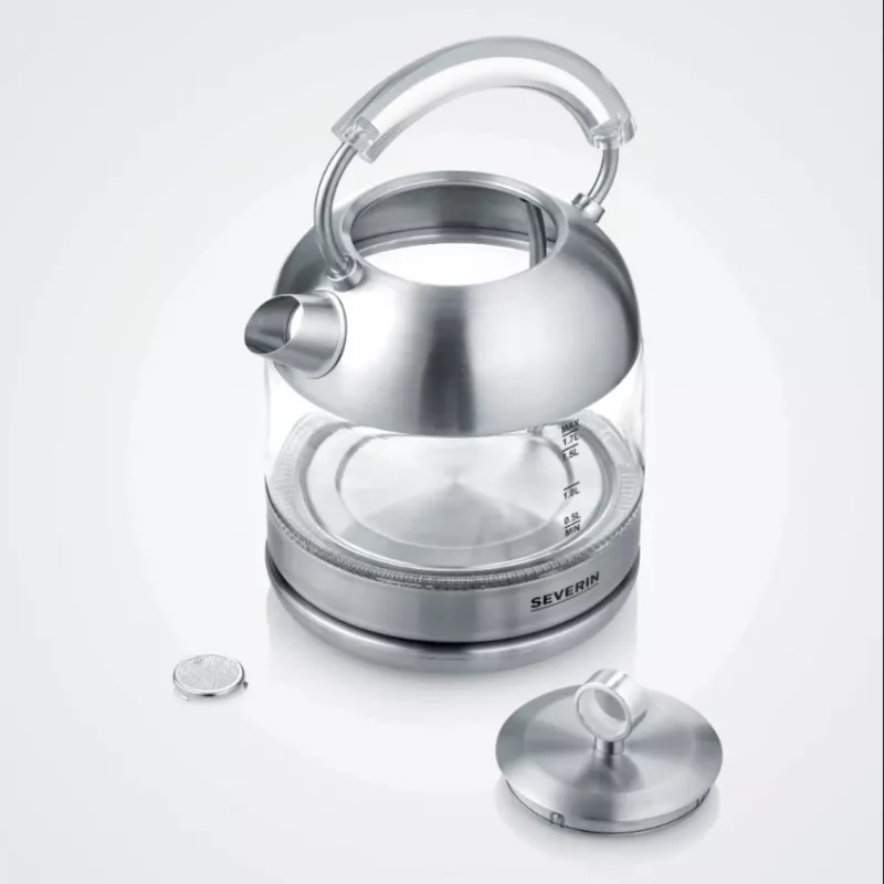 Chaleira elétrica Severin 1,7 L 2400 W aço inoxidável