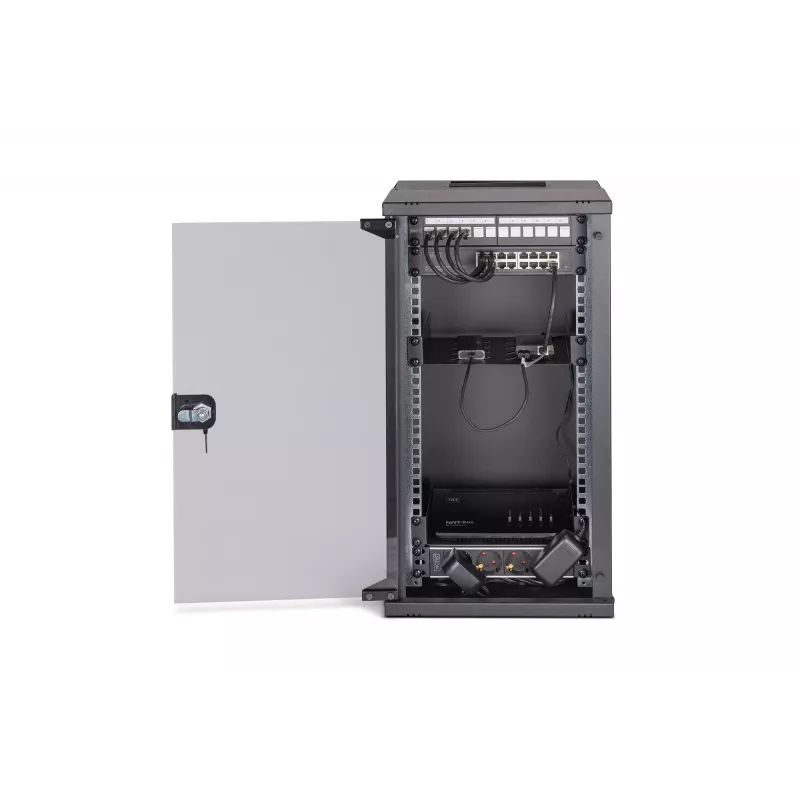 Rack de parede Digitus DN-49105-SET 12U 60 kg IP20