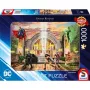 Thomas Kinkade Studios: DC Justice League - Hall Of Justice, Puzzle 1000 peças