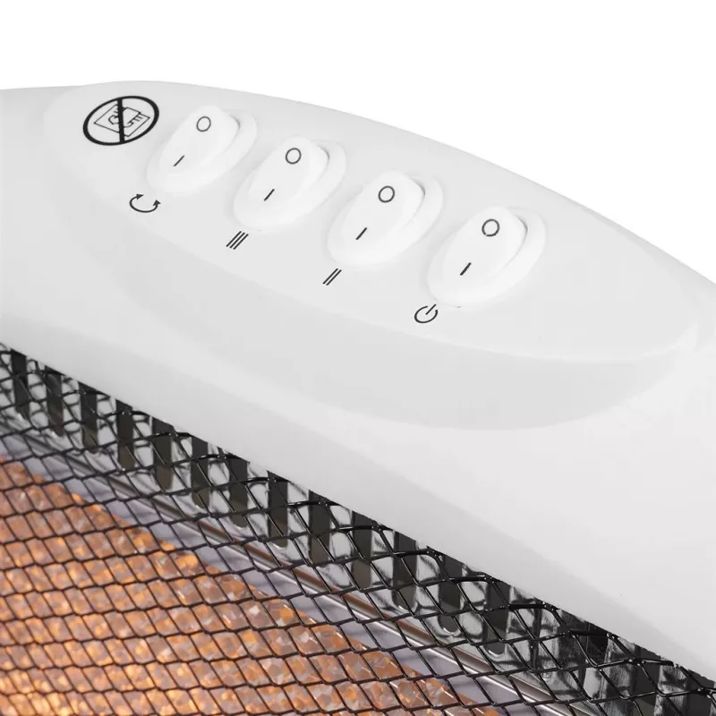 Aquecedor Tristar | KA-5129 | Aquecedor radiante | 1200 W | Adequado para espaços até 38 m³ | Adequado para espaços até 15 m² | cinzento | IP00
