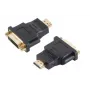 Adaptador de cabo Microconnect HDM1924F DVI-D HDMI preto