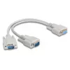 Cabo serial DeLOCK 67160 bege 0,3 m DB-9