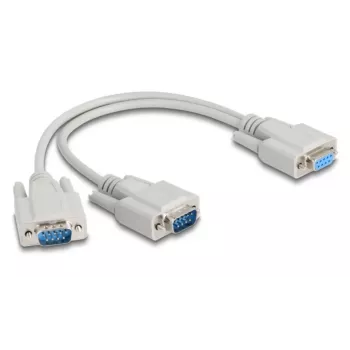 Cabo serial DeLOCK 67160 bege 0,3 m DB-9