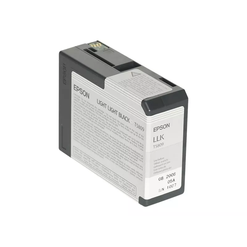 Epson Singlepack Light Light Black T580900, preto claro, tinta pigmentada, 80 ml, 1 unid.