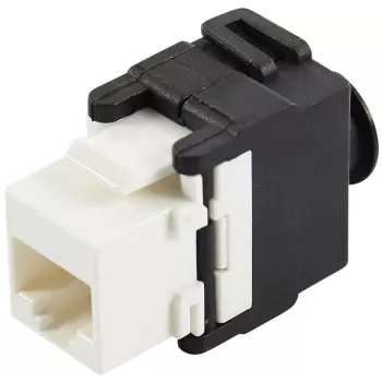 Módulo Keystone LOGON LKS310, plano, branco, conetor RJ-45