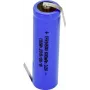 Bateria especial Beltrona FR14500HBG 14500 com terminal de solda Z LiFePO4 3,2 V 600 mAh (EIZIFR14500HBG)