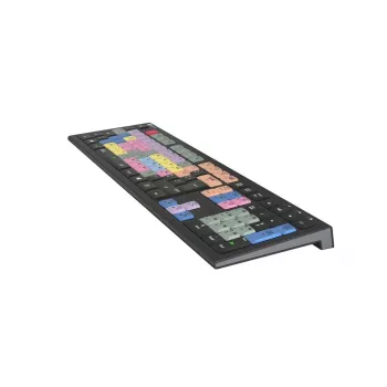 Teclado Logickeyboard LKB-EDIUS-A2PC-FR universal USB AZERTY francês preto