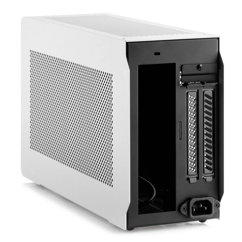 DAN Cases A4-SFX V4.1 - Prateado + Alpenföhn Preto Ridge - 120 mm