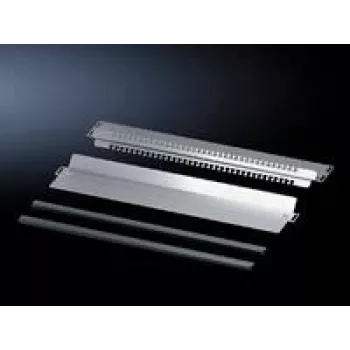Chapa de fundo Rittal VX 8618.820 — aço galvanizado, largura 600 mm, cinzento